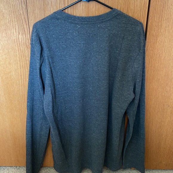 Calvin Klein Henley - Size M - Gray - Picture 2 of 3